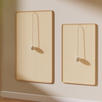 Kratzmatte, Sisal Katzen Kratzteppich, Schutz für Sofa vor Kratzern, Katzenkratzbrett mit Klettverschluss