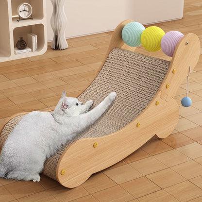 Katzenkratzmöbel, Katzenkratzbrett Liegen-Design für Spiel und Ruhe, Atmungsaktiv, stabilen Halt