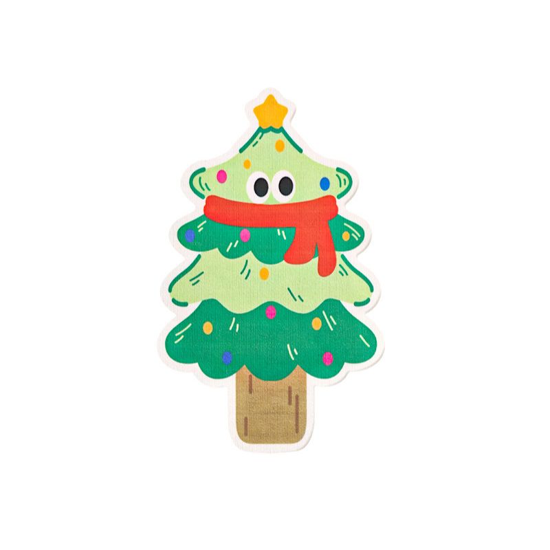 Kratzmatte Wand, Katzenkratzmatte im Weihnachtsbaum-Design, Kratzteppich für Sofa Möbel Tür Kratzschutz, 50x 80cm