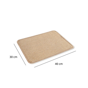 Katzen Kratzteppich, Kratzmatte für kleine Katzen, hochwertig aus Sisal gefertigt, ideal zum Krallenwetzen und Spielen