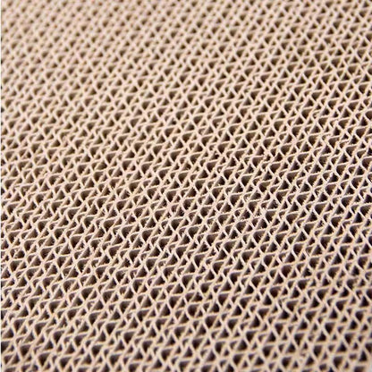 Kratzbrett aus Pappe für Katzen, Wellpappe Katzen Kratzspielzeug, Kratzunterlage in Quadrat oder Rechteck