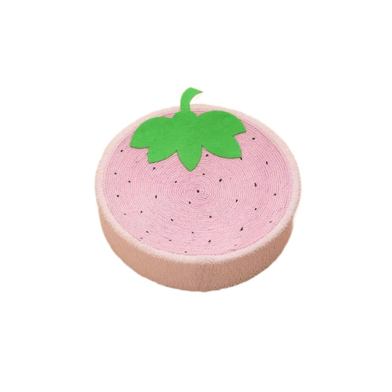 Kratzpappe für Katzen, Rundes Katzenkratzbett, süßes Cartoon-Design, 40cm Katzen-Loungesessel, mehrere Versionen