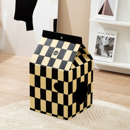 Kratzbrett für Katzen, aus Wellpappe, Drei Designs, Vielfältige für Spiel und Entspannung, Perfekt für Katzen jeden Alters (1 Stück)