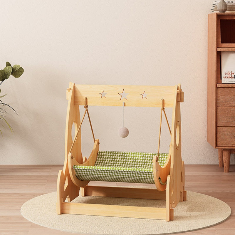 Katzenbett, Wackelnde Katzenhängematte & Katzenliege für Komfort, Stabil und Sicher