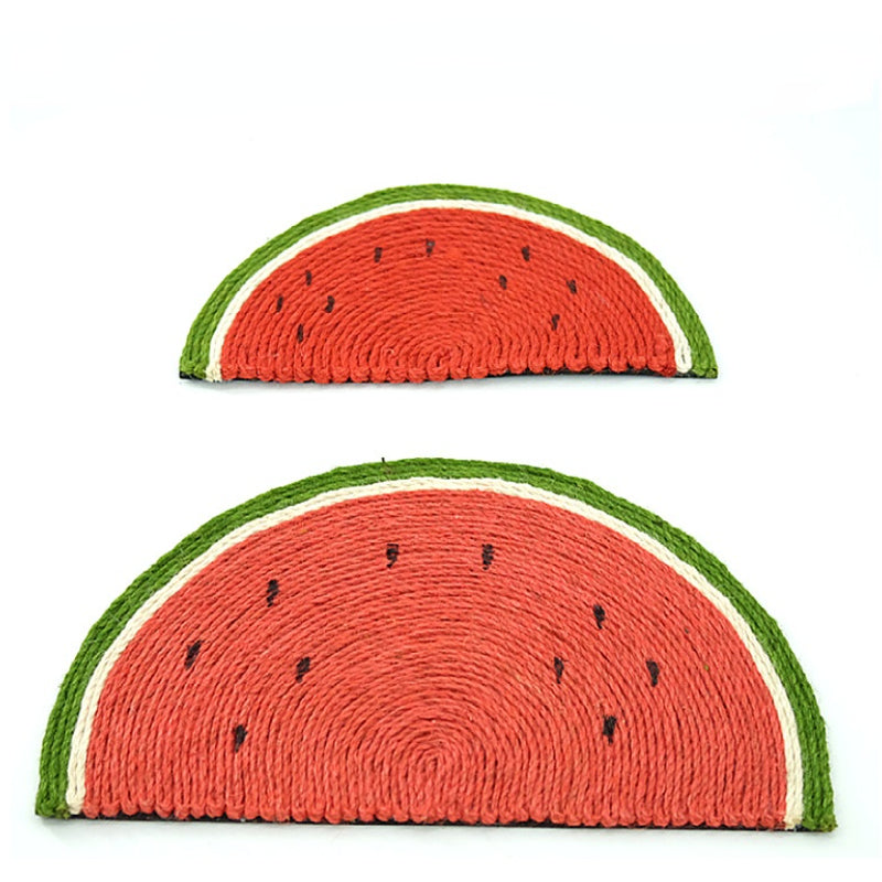 Kratzbrett für Katzen, Kreatives Design in Wassermelonenform, Groß und Klein verfügbar, Ideal für alle Katzen, Schützt Ihr Möbel
