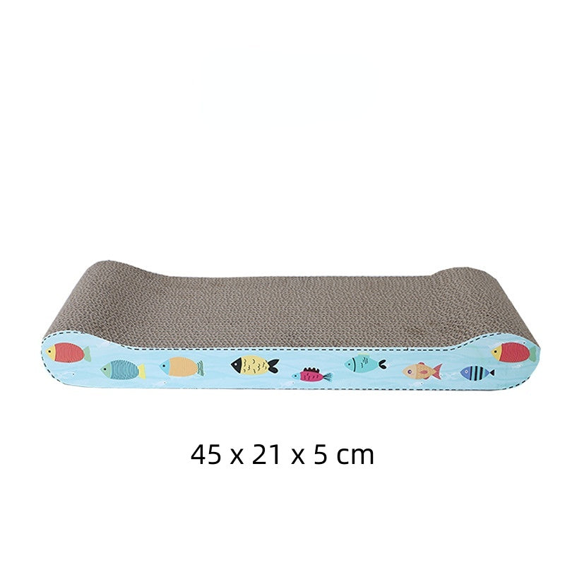 Katzen Kratzpappe, Knochenform Kratzbrett für Katzen aus Strapazierfähiges Wellpapier, ideal zum Krallenwetzen