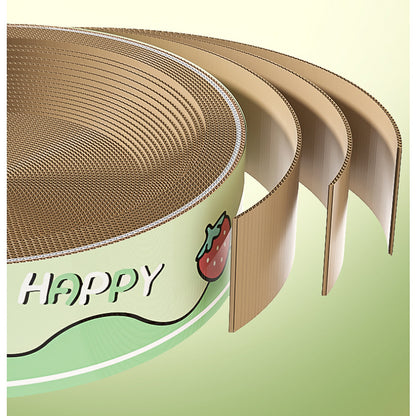 Katzenbett, Stabil & langlebig Kratzbrett, süßem Hasenmotiv  für entspannte Katzenmomente, Maximale Kapazität - 15 kg Katze