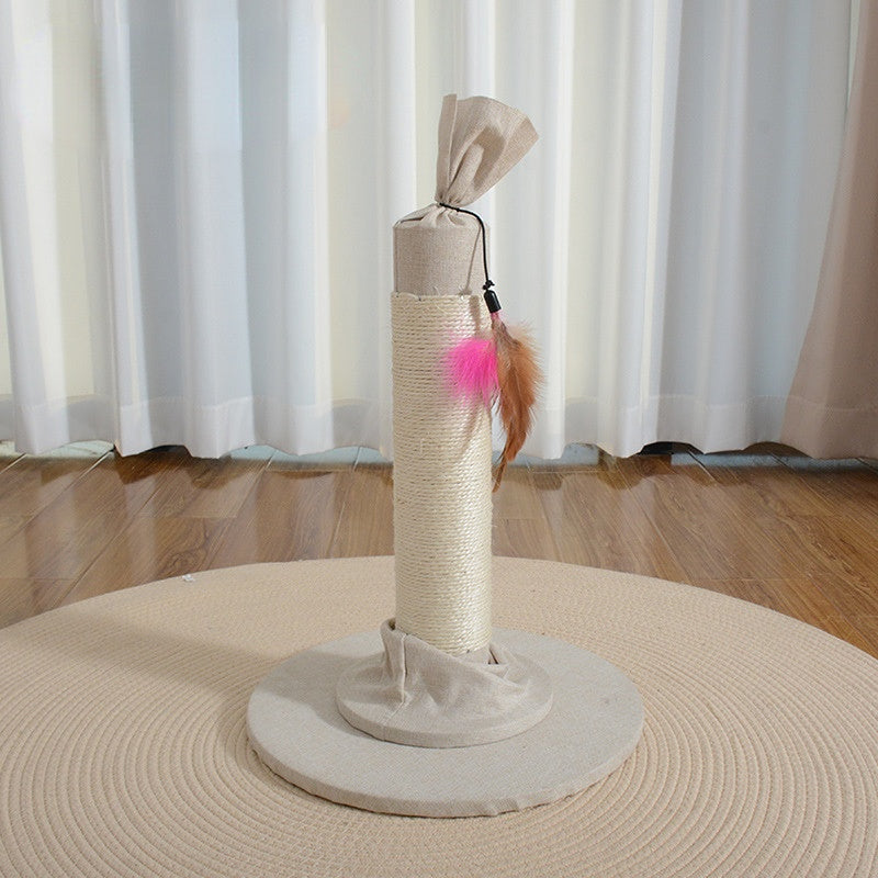 Kleine Kratzbäume, Süßigkeitenform Sisal-Säule, Drei Farben erhältlich , Katzenangel & Kratzbrett, Langlebige Platzsparend