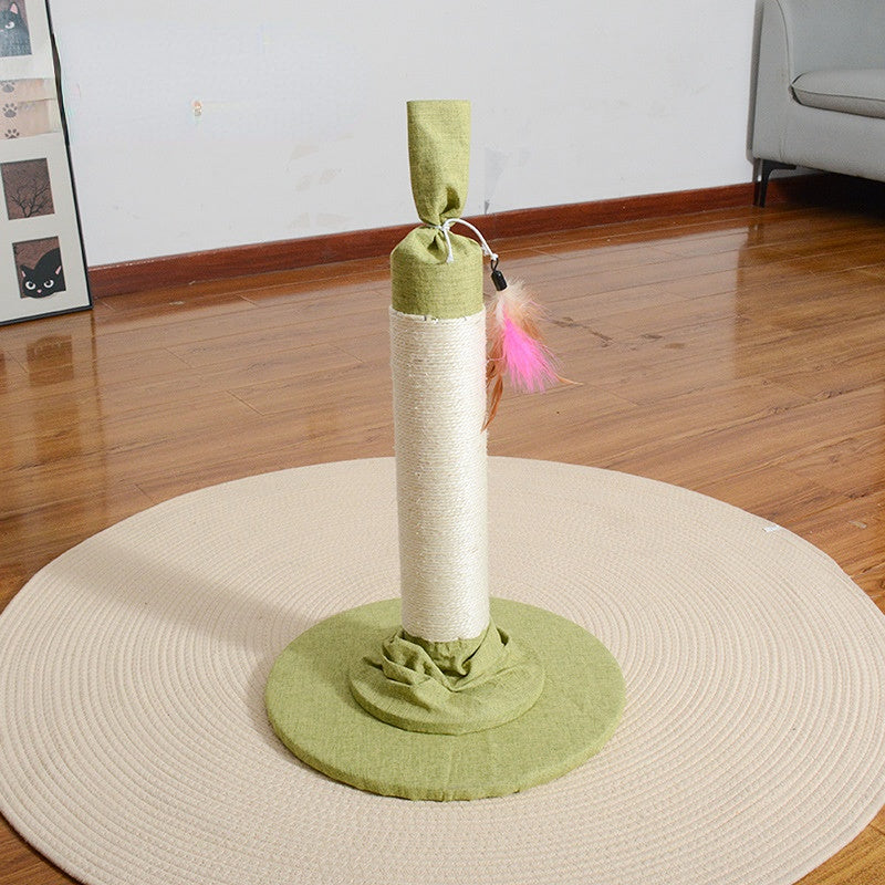 Kleine Kratzbäume, Süßigkeitenform Sisal-Säule, Drei Farben erhältlich , Katzenangel & Kratzbrett, Langlebige Platzsparend