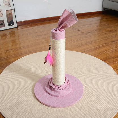 Kleine Kratzbäume, Süßigkeitenform Sisal-Säule, Drei Farben erhältlich , Katzenangel & Kratzbrett, Langlebige Platzsparend