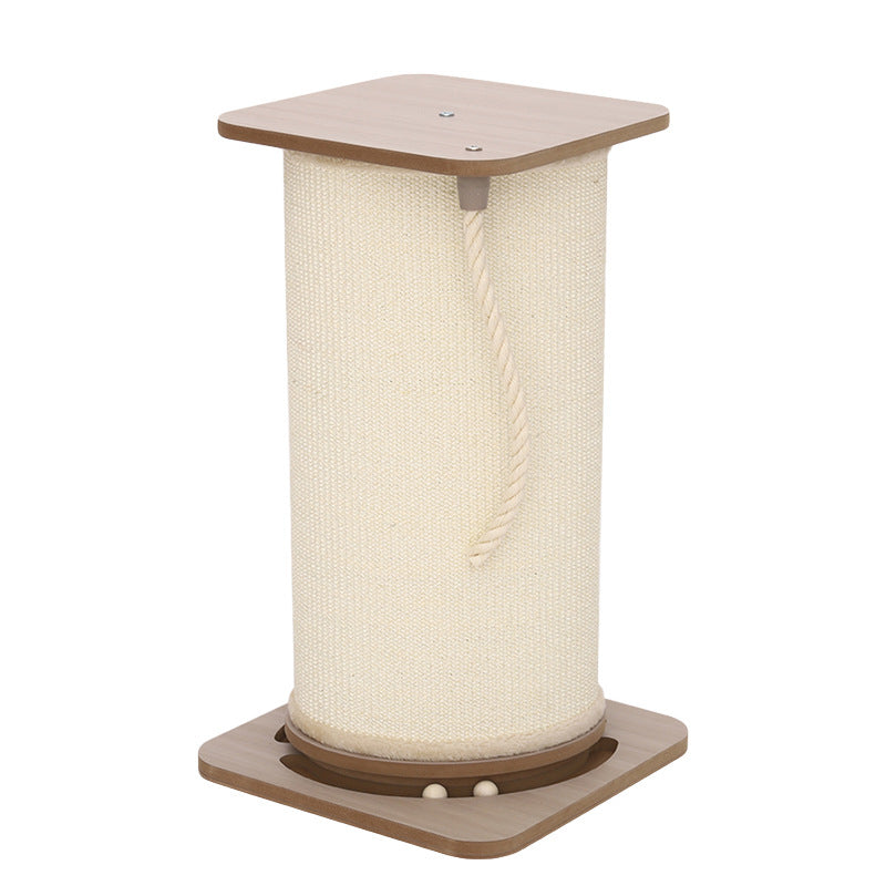 Kratzbaum groß, stabilen Sisal-Säulen Katzenbaum XL, ideal für große Katzen, Spielzeug mit Ball, sicher & langlebig