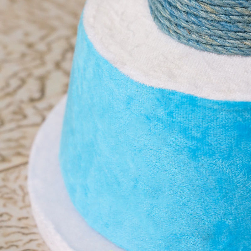 Stylischer Kratzbaum, Kreativer Kratzsäule im Fußballpokal-Design, Hochwertiges Sisal, Kein Ausfransen, Drei Farbvarianten