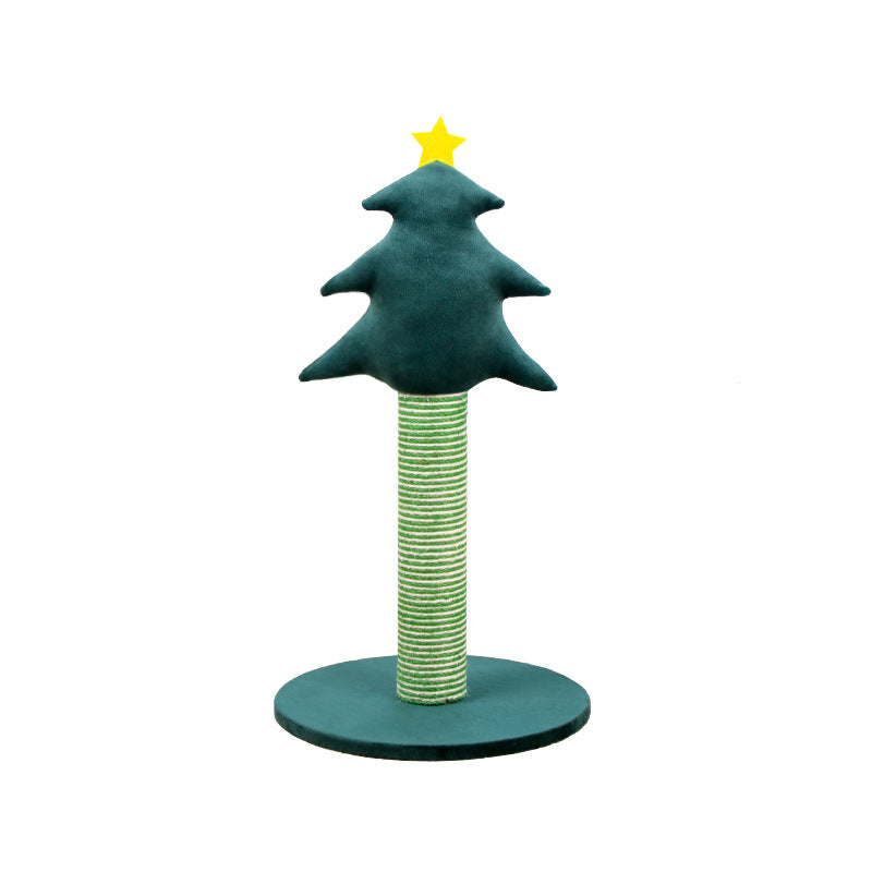 Schmale Kratzbäume Kiefern-Design, aus Sisal, platzsparend, dekorativ, für kleine Wohnungen und Ecken