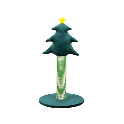 Schmale Kratzbäume Kiefern-Design, aus Sisal, platzsparend, dekorativ, für kleine Wohnungen und Ecken