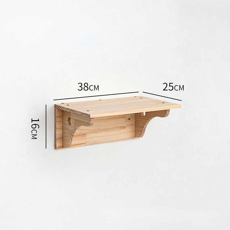 Katzenbaum für Wand, Katze Klettern Regal, Katzentreppe, Vielseitigen Kombinationsmöglichkeiten (1 Stück)