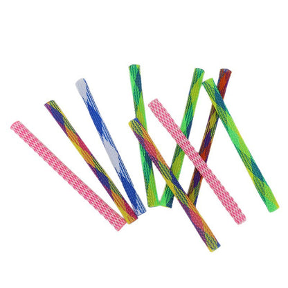 Katzenspielzeug Buntes Sprungfeder, Weich Einziehbar, Interaktives Spiel Zum Kratzen Und Kauen, zufällige Farben