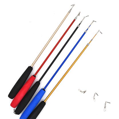 Katzenspielzeug Katzenangel Dreiteilig Teleskopisch, Für Die Interaktion Im Innenbereich, Keine Verzierungen (1 Stück)