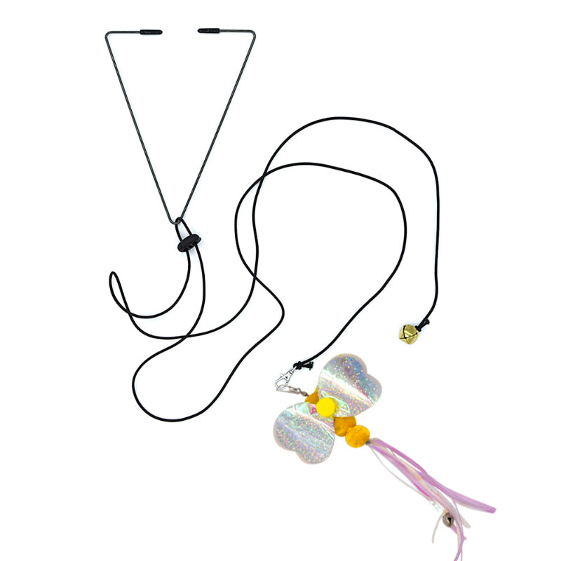 Katzenspielzeug Katzenangel Einziehbare Hängende Tür hängende Art, Indoor-Unterhaltung Und Training