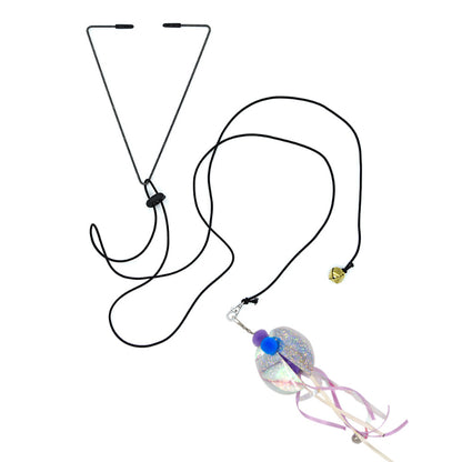 Katzenspielzeug Katzenangel Einziehbare Hängende Tür hängende Art, Indoor-Unterhaltung Und Training