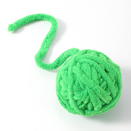 Katzenball Plüsch mit Glockenball PP-Material in mehreren Farben erhältlich, lichtecht und langlebig (1 Stück)