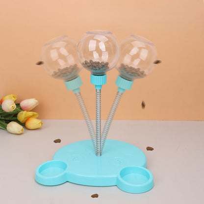 Katzen futterball, verfügt über stabilen Saugnapf, der schwingt um Futter auszugeben, Indoor-Spielzeug