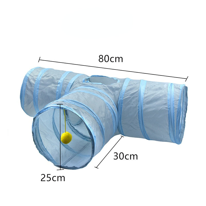 Katzentunnel grauer Kanal, eine Vielzahl von Formen, geeignet für Indoor-Spiel, Interaktion