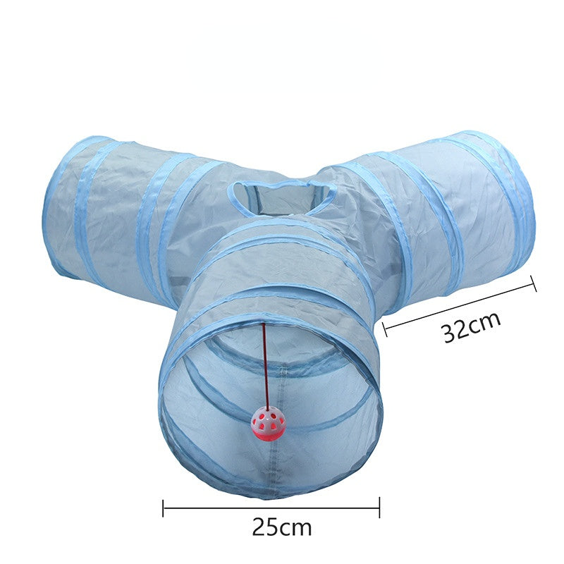 Katzentunnel grauer Kanal, eine Vielzahl von Formen, geeignet für Indoor-Spiel, Interaktion