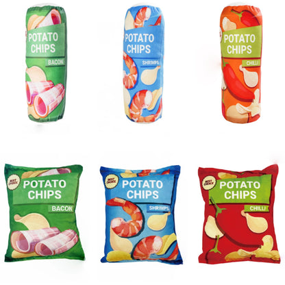 Katze Plüschtier Simulation Papier Sound Kartoffelchips, Kaupads lassen Katzen friedlich schlafen (1 Stück)