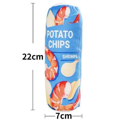 Katze Plüschtier Simulation Papier Sound Kartoffelchips, Kaupads lassen Katzen friedlich schlafen (1 Stück)