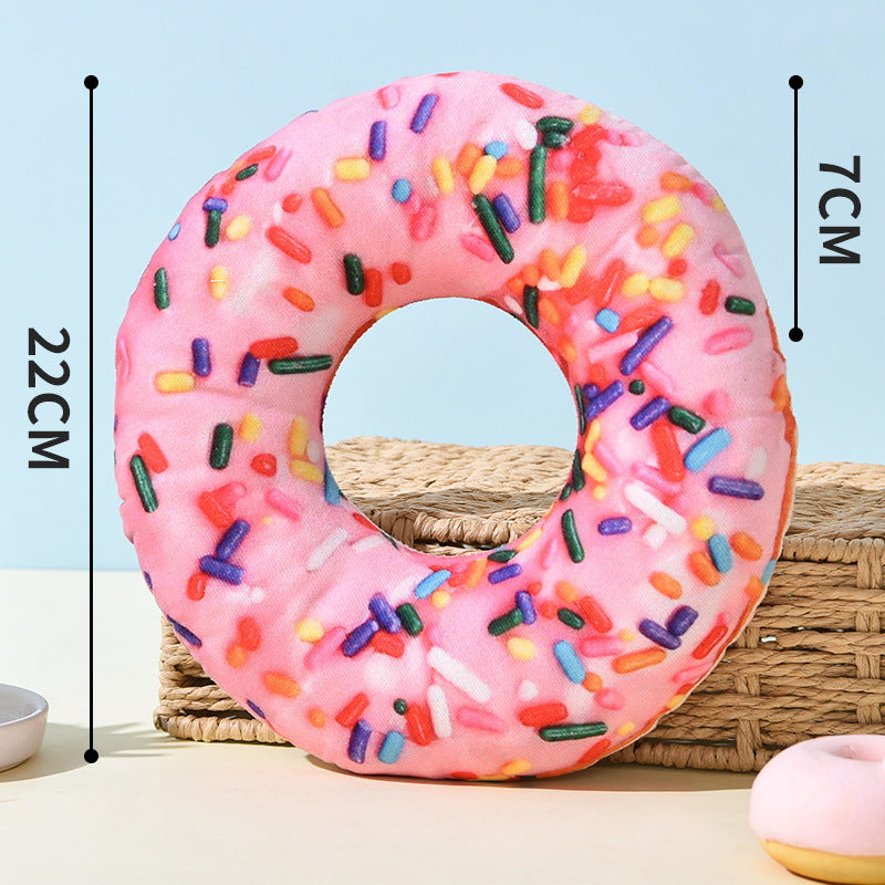 Kuscheltier Katze Simuliert Futter, Papier kann Geräusche machen, bissfestes interaktives Kissen