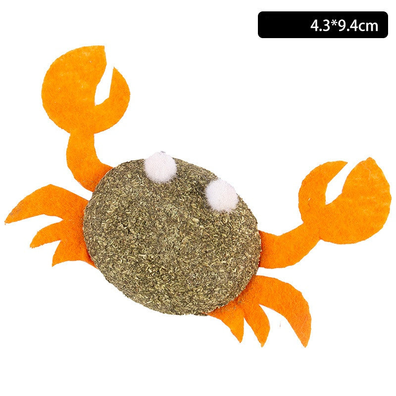 Katzenminze Spielzeug simulierte Beißstäbe in Tierform, Selbstunterhaltung, spielen und beruhigen (1 Stück)