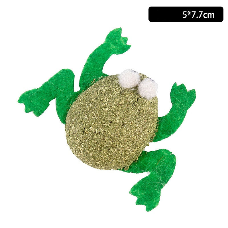 Katzenminze Spielzeug simulierte Beißstäbe in Tierform, Selbstunterhaltung, spielen und beruhigen (1 Stück)