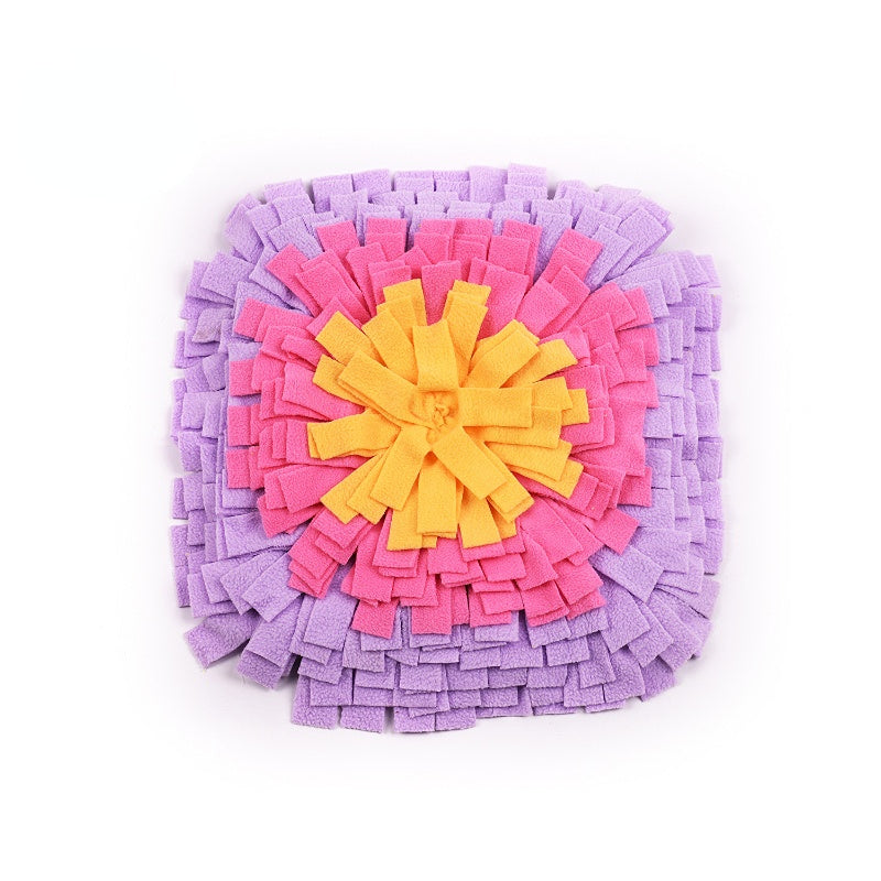 Katzenspielzeug Schnüffelkissen versteckt Futter, verbraucht körperliche Energie und lindert Langeweile