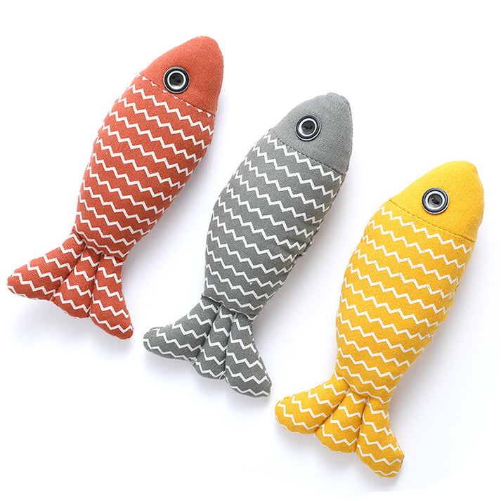 plüschiges Fischspielzeug
