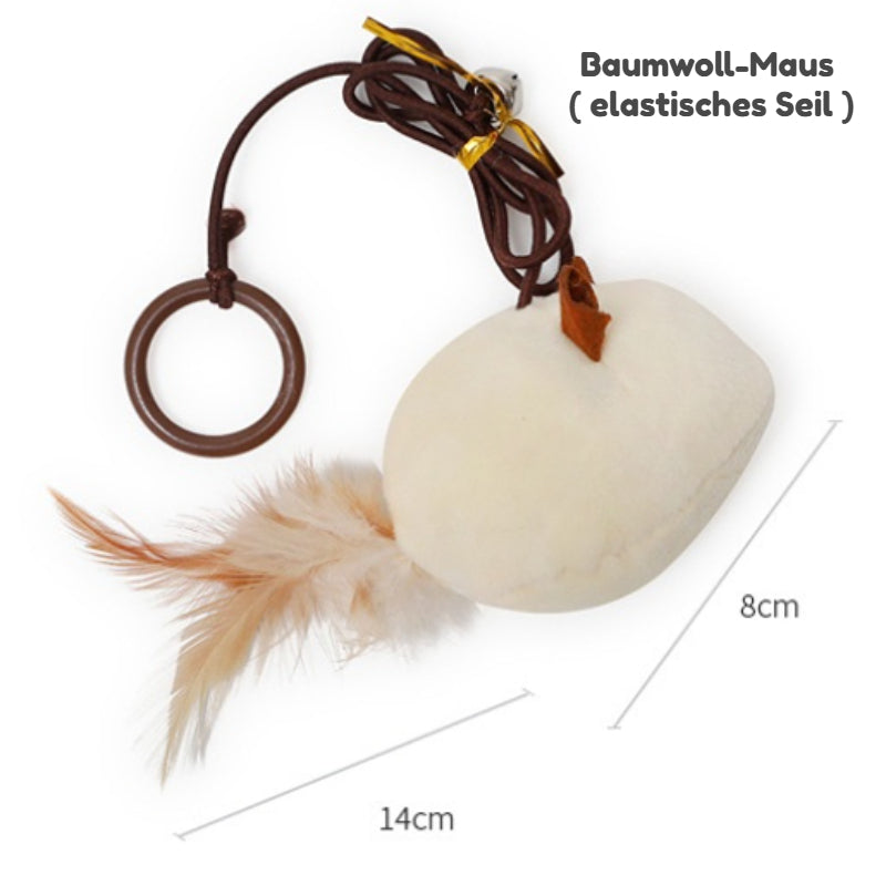 Katze Spielzeug, 7-teiliges Katzenspielzeug Geschenkset, Interaktives Spielzeug für Katzen zum Spielen, Beschäftigung und Bewegung