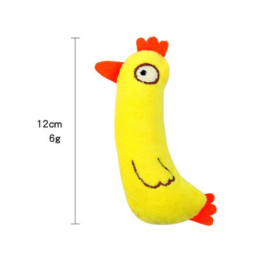 Katze Kuscheltier für Katzen, Plüschspielzeug mit Katzenminze, interaktive Spielzeuge für Katzen mit verschiedenen Tierform