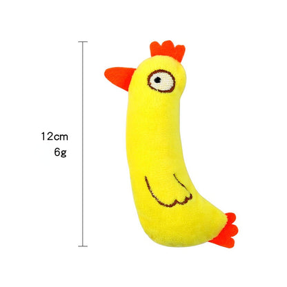 Katze Kuscheltier für Katzen, Plüschspielzeug mit Katzenminze, interaktive Spielzeuge für Katzen mit verschiedenen Tierform