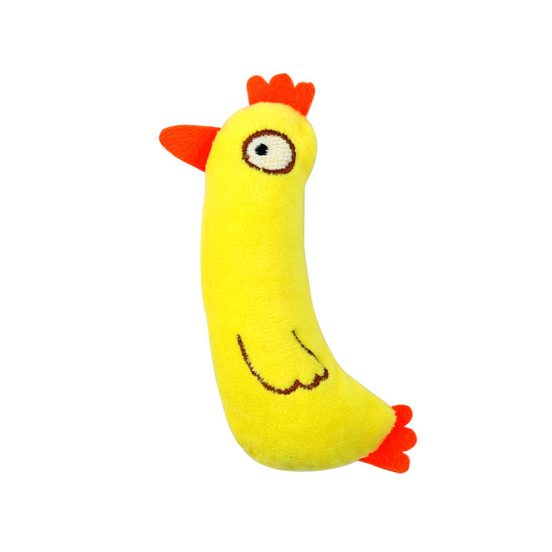 Katze Kuscheltier für Katzen, Plüschspielzeug mit Katzenminze, interaktive Spielzeuge für Katzen mit verschiedenen Tierform