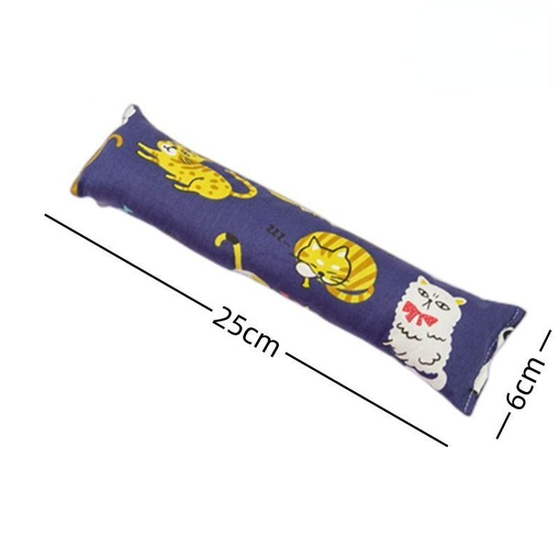 Kuscheltier Katze, Plüschkissen aus Klingender Papier, Set mit 6 verschiedenen Kissen – für Katzen stundenlangen Spaß