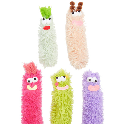 Kuscheltier für Katze, Plüsch Lustiges Kissen 5 Farben mit Katzenminze, für Katzen zum Schlafen & Kuscheln (5 Stück)