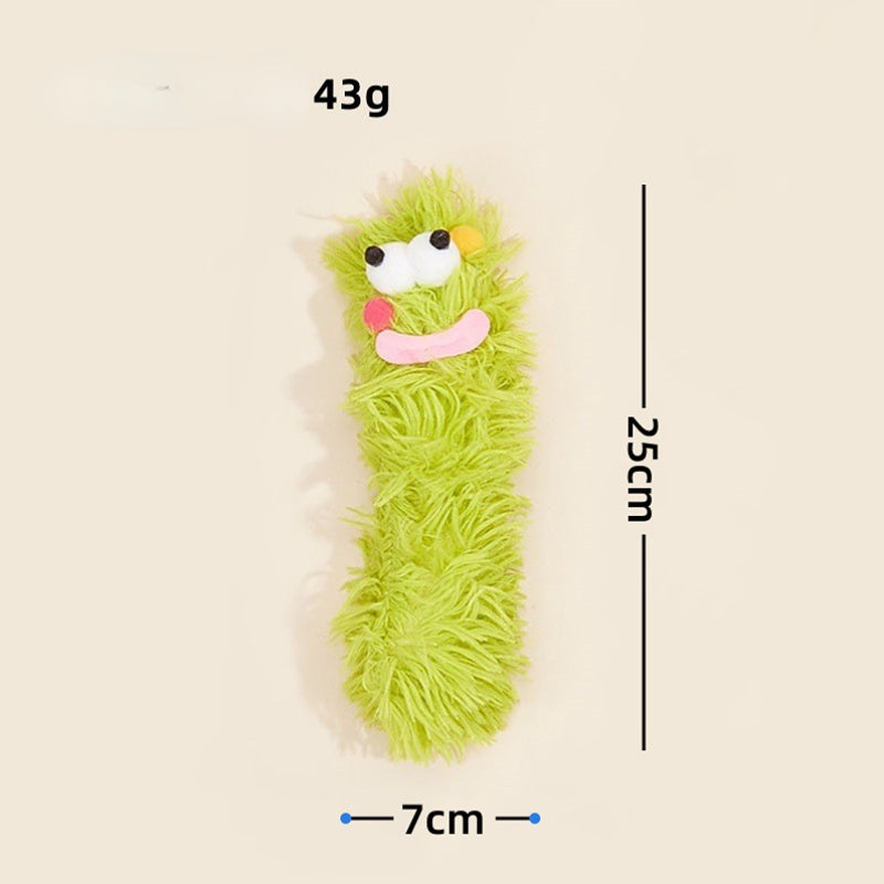 Kuscheltier für Katze, Plüsch Lustiges Kissen 5 Farben mit Katzenminze, für Katzen zum Schlafen & Kuscheln (5 Stück)