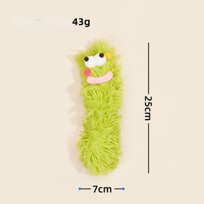 Kuscheltier für Katze, Plüsch Lustiges Kissen 5 Farben mit Katzenminze, für Katzen zum Schlafen & Kuscheln (5 Stück)