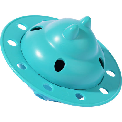 Intelligenzspielzeug Katze, Fliegende Scheibenform, Futterspielzeug für Katzen, Leckereien verteilen im Spiel, Drei Farben