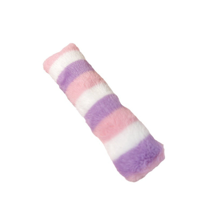 Kuscheltier für Katze, Plüschkissen mit Katzenminze, Weiche Baumwolle, für Katzen zum Spielen & Schlafen, Drei Farben