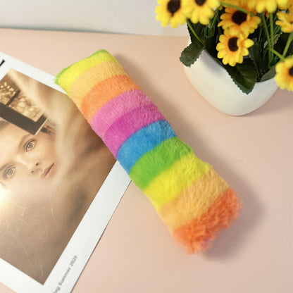 Kuscheltier für Katze, Plüschkissen mit Katzenminze, Weiche Baumwolle, für Katzen zum Spielen & Schlafen, Drei Farben