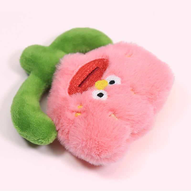 Kuscheltier Katze, Lustige Zwiebeln, Kaktus, Knoblauch, Kauspielzeug für Katzen mit Katzenminze & Lautes Papier, 3er Set