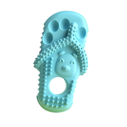 Kauspielzeug für Hunde, Hausschuhe sind aus TRP, geeignet für kleine & mittelgroße Hunde, Vier Farben, langlebig und robust