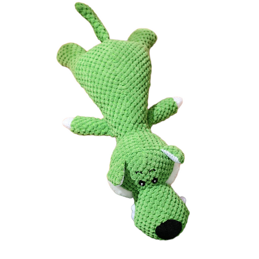 Kuscheltier für den Hund, niedliches Design, kaubares interaktives weiches Plüschspielzeug für die Zahnpflege und Unterhaltung (1 Stück)