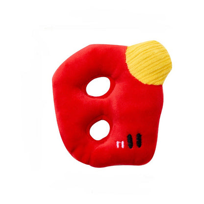 Hundespielzeug Quietschen, BYP-Plüschtiere für kleine Hunde zum Kauen, Hunde und Katzen zur Unterhaltung (1 Stück)