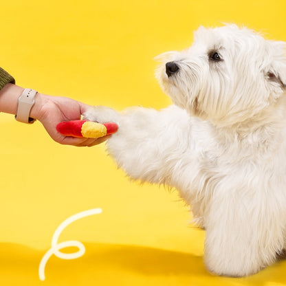 Hundespielzeug Quietschen, BYP-Plüschtiere für kleine Hunde zum Kauen, Hunde und Katzen zur Unterhaltung (1 Stück)